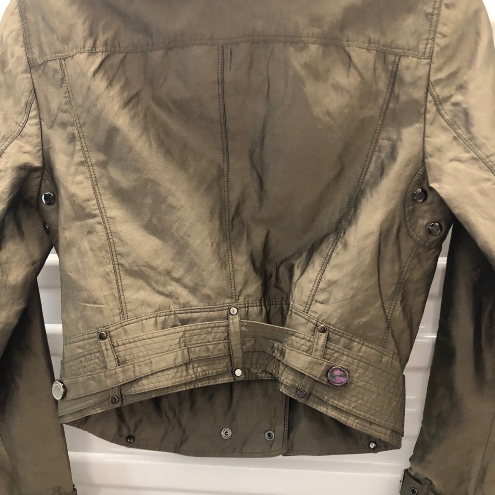 Burberry Prorsum Moto Jacket Retractable Hood - Picture 9 of 16